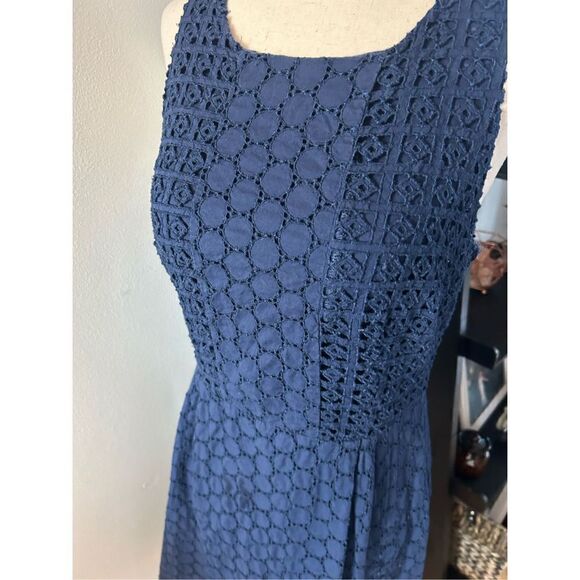 Old navy blue summer dress work dress - Picture 2 of 4